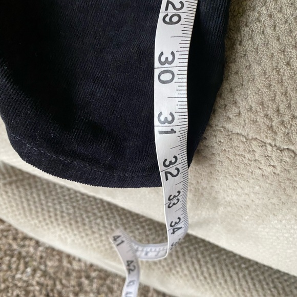 Black bootcut corduroy pants - Picture 3 of 4